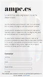 Mobile Screenshot of ampe.es